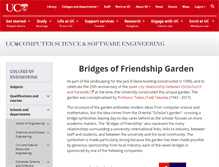 Tablet Screenshot of bridges.canterbury.ac.nz