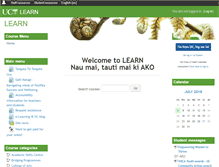 Tablet Screenshot of learn.canterbury.ac.nz